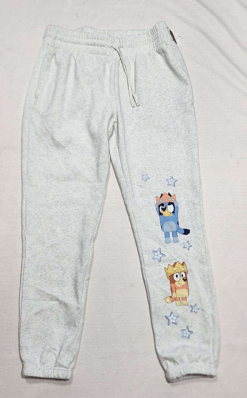 Disney Bluey sweatpants men's medium with drawstring